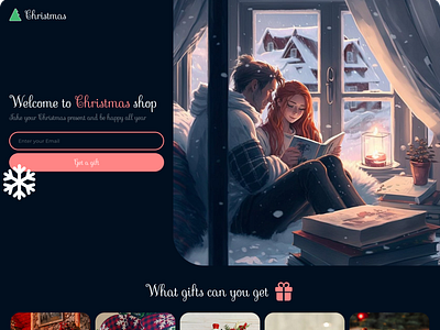 Christmas | New year | Xmas Landing Page