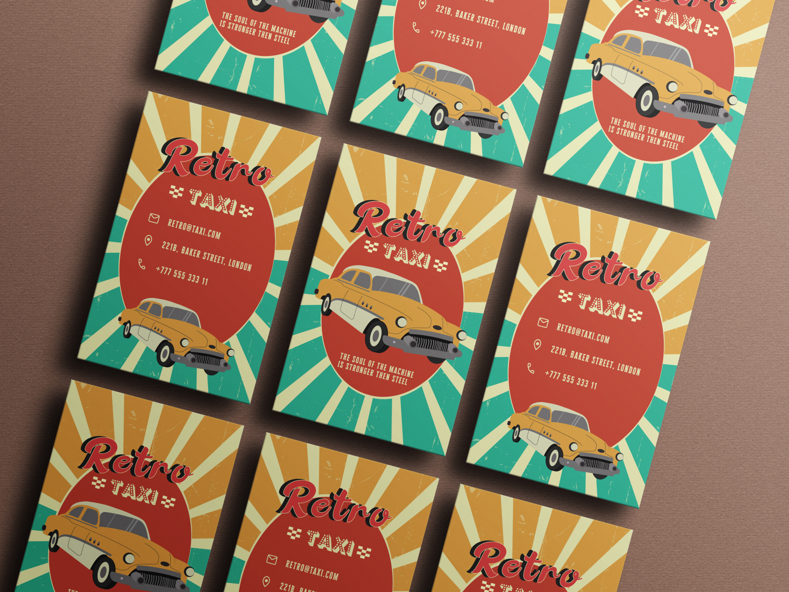 business-card-for-taxi-in-retro-style-by-ekaterina-bodega-on-dribbble