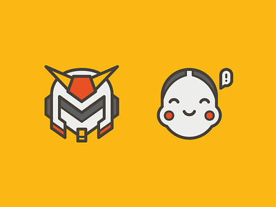 Crunchyroll icons anime icons illustration mecha noh