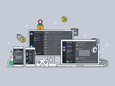 Devices by BINH for Discord on Dribbble