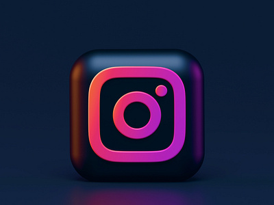 Instagram-Dark-Mode-3D-icon