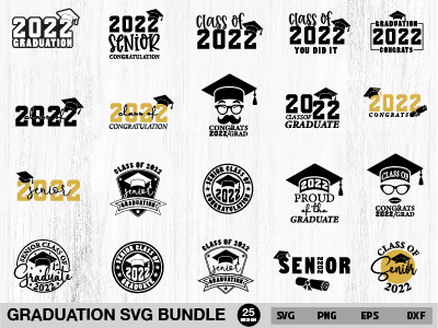 Graduation Class of 2022 SVG T-shirt Design svg