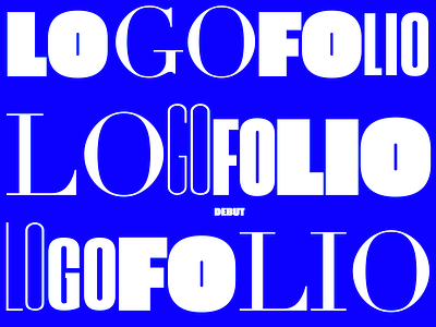 Logofolio debut