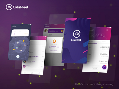 CoinMeet App UI