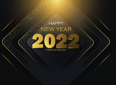 HAPPY NEW YEAR 2022 3d 3d logo animation branding design graphic design happy new year happy new year 2022 illustration late logo motion graphics sorry thumbnail ui vector