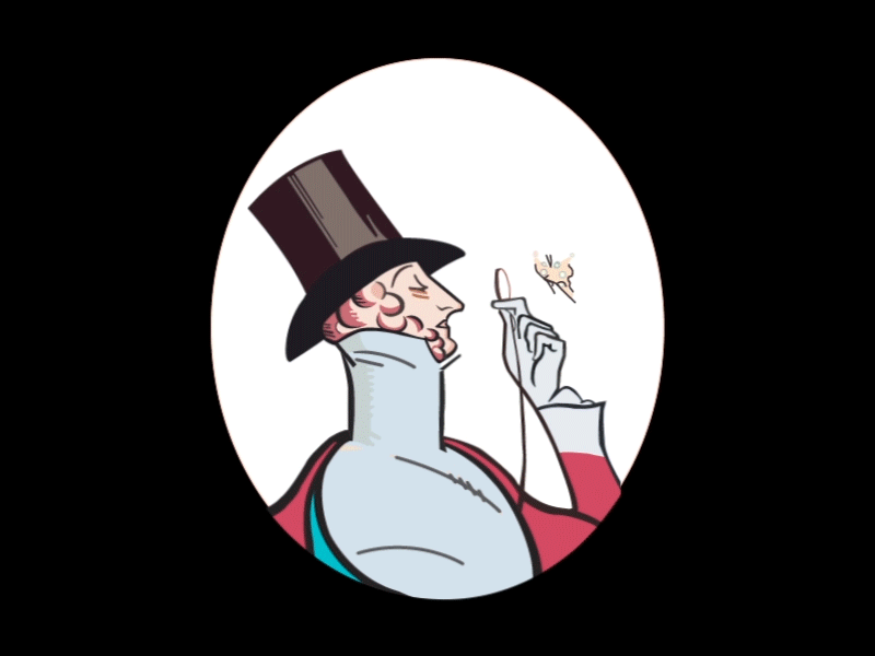 The Gentlemen animation character gentlemen illustration new york new yorker tophat