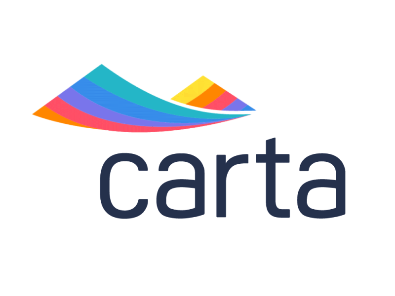 Carta Pride animation carta clean fintech logo motion plain pride rainow tech