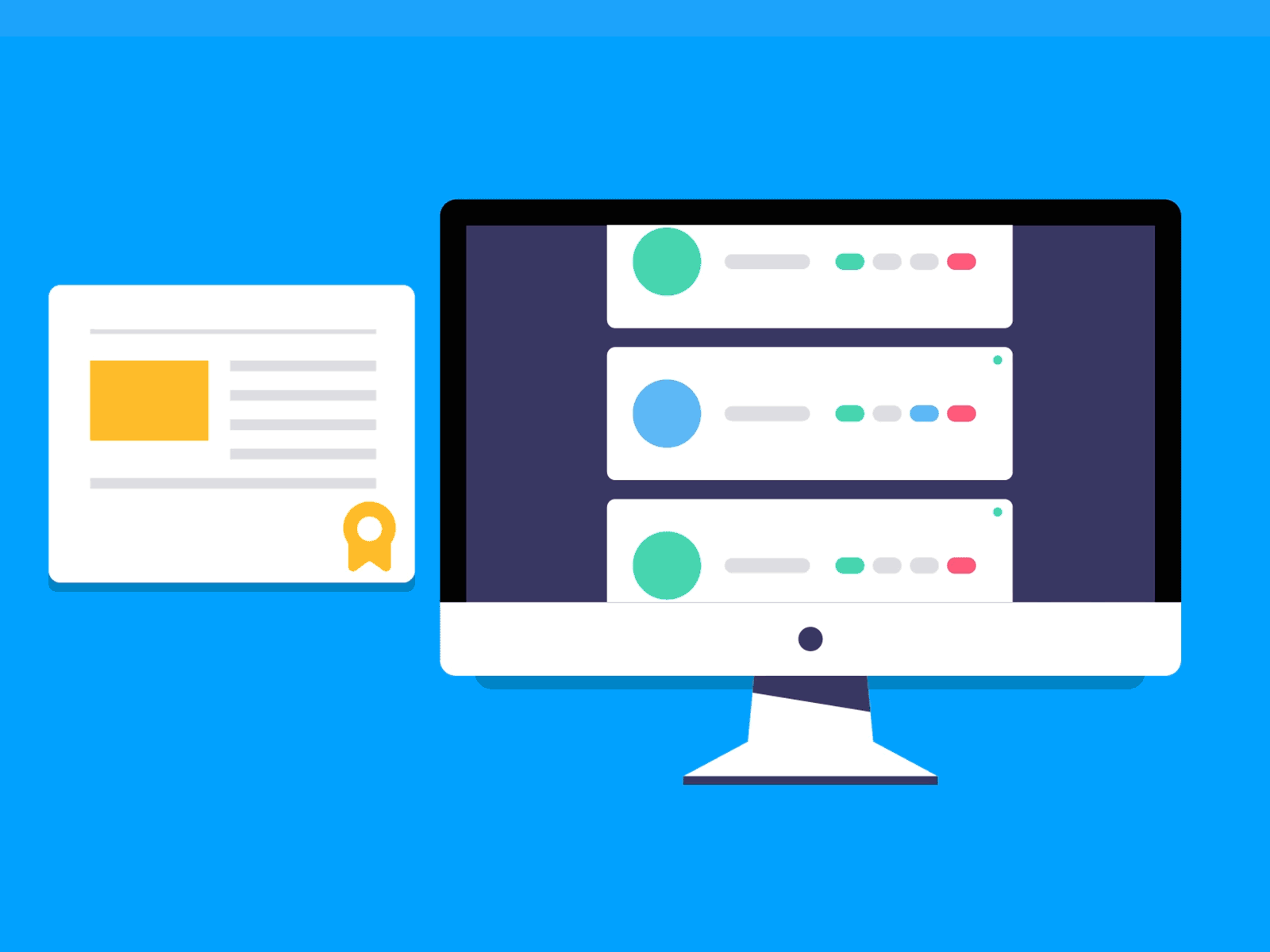 Electronic certificates by Samuel Osh for Carta on Dribbble