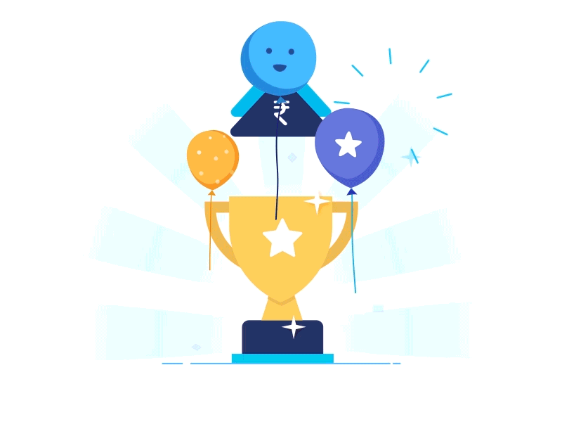 Trophy Animation For Paytm app branding design icon illustration logo ui ux vector