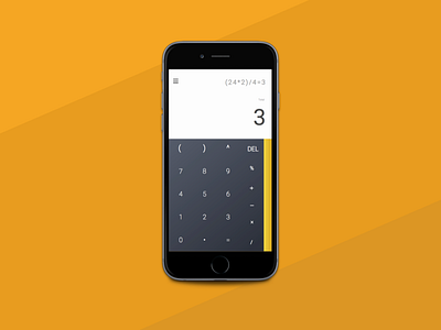 Daily UI chllenge day 4 - Calculator