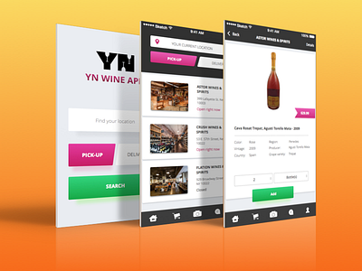 App for a local wine store app checkout e commerce wine wine store