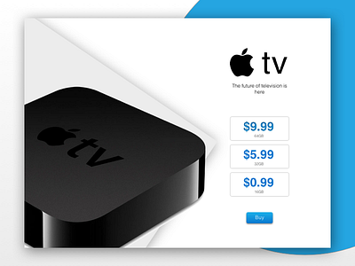 Apple TV special offer 036 36 apple apple tv dailyui pricing special offer