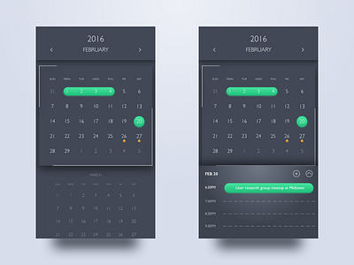 Calendar 038 38 calendar dailyui schedule task todo ui