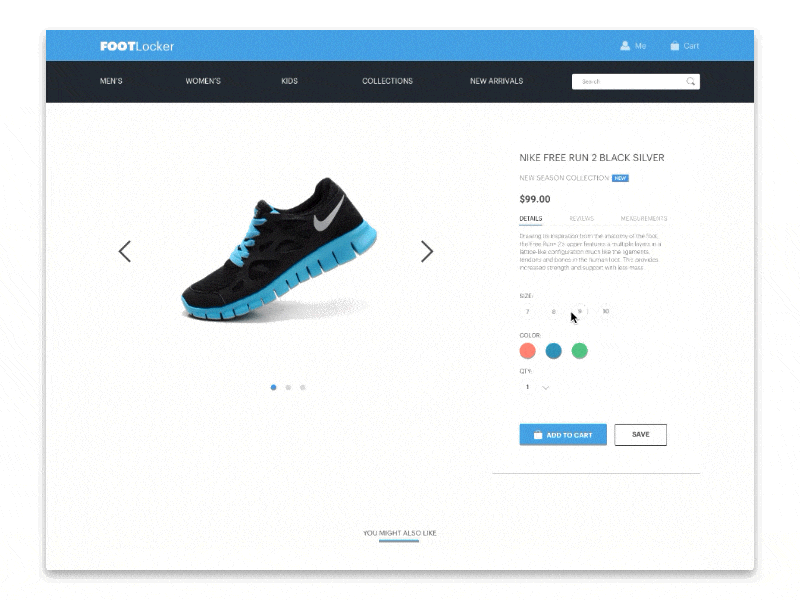 Ecommerce check-out flow