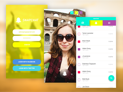 Snapchat redesign