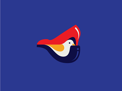 Cecin'estpasunepipe bird element icon logo