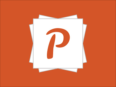 Picsule - Logo album app capsule crowd logo orange photo picsule picture
