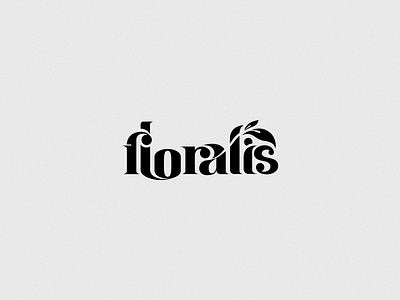 Floralis Logo (Cosmetic Company Concept) branding graphic design logo