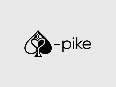 Poker Club Logo branding graphic design logo typography