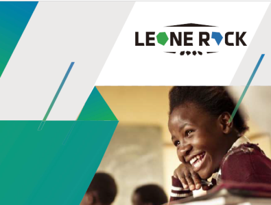Leone Rock Mining Group CDAP Handbook branding corporate graphic design newsletter vector