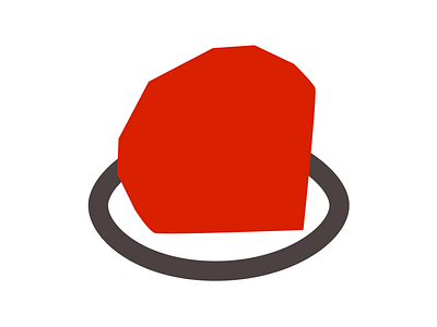 Ruby China Logo Flat