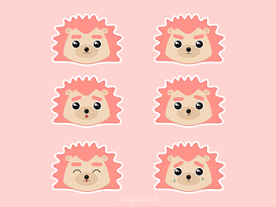 hedgehog emotions