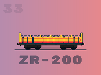 Train Jaune ZR-20033