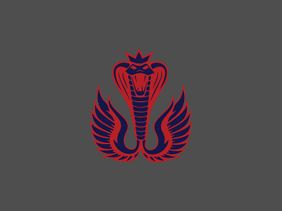 snake mascot logo graphic design icon illustration logo vector