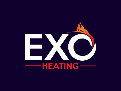 Heating Systems Logo branding graphic design icon logo typography vector