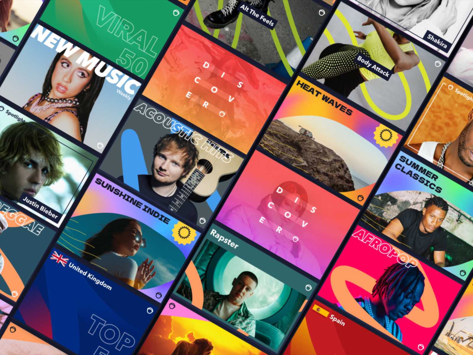 Refreshed Napster Playlist artwork by Jonathan Alsop on Dribbble