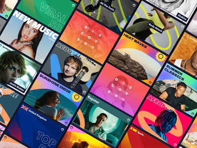 Refreshed Napster Playlist artwork app content artwork branding graphic design music music app napster