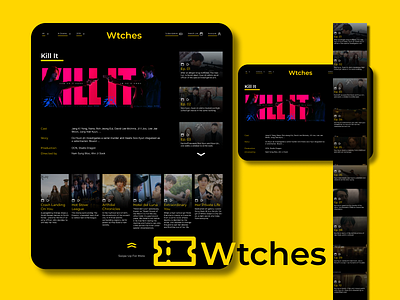 Wtches app branding design graphic design illustration logo typography ui ux vector