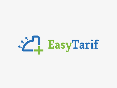 easy tarif accounting blue brand branding concept design finance green health logo nurse nursing