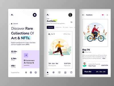 NFT Auction App