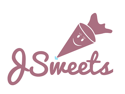 JSweets Bakery Logo bakery cakes cupcakes logos pastry sweets