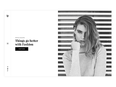 Hero Section #2 | Fashion Store banner banner design branding creative design fashion brand fashion design header header design hero banner hero image hero section inspiration landing page online shop online shopping online store ui ux web design website