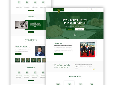 Lytal, Reiter, Smith, Ivey & Fronrath | Law Firm Website Design