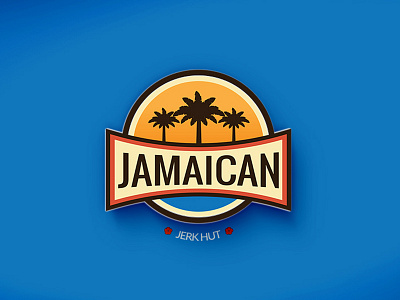 Jamaican Jerk Hut | Logo Design art branding design graphics idea illustrations inspiration logo logodesign logodesigner retro vintage