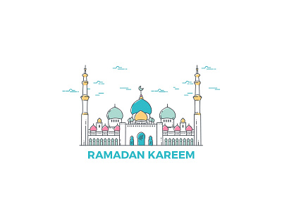 Ramadan 2017 design designer drawing eid graphic design holy icon illustration islam mosque ramadan vector