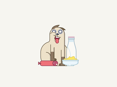 Fester’s Weekend cat fester free funny imessage ios10 mascot meat milk sticker pack stickers weekend