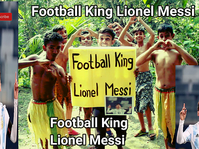 Football king Lionel Messi birthday wish card custom message funny messi ui video