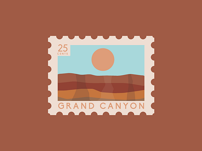 Grand Canyon badge canyon grand outdoors patch stamp wilderness