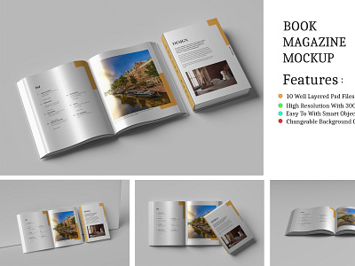 Magazine Book Mockup