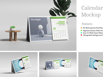 Calendar Mockup concept