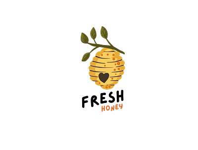 Honey Brand logo animation branding graphic design logo motion graphics ui