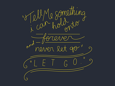 January 1st, 1908 film hand lettering let go lettering line quote single stroke the age of adaline type typography vector