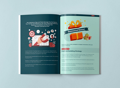 Ebook Design for Andy Pratt business cookbook document design fitness lead magnet