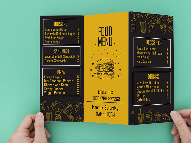 Menu Caard designs themes templates and downloadable graphic elements