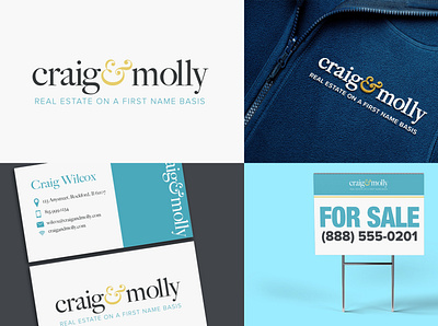 Craig Molly Real Estate Branding branding design logomark real estate real estate branding real estate logo