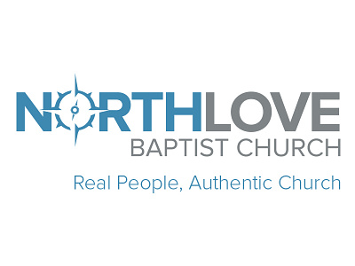 North Love Baptist Church Logo-mark church compass logo